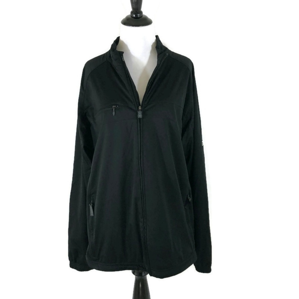 Adidas Men's M Medium Climaproof Wind-Breaker NWOT Lightweight Black